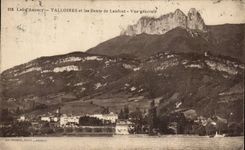 CPA Lake Annecy Talloires and Teeth of Lanfont View