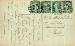 CPA Lake Annecy Talloires and Teeth of Lanfont View