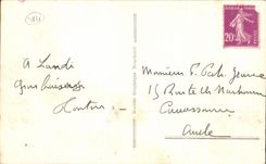 CPA Valley of Chamonix Seen De Brevent