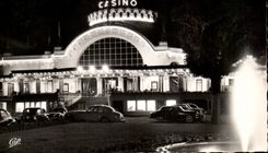 CPA Evian Les Bains the Casino Illuminates