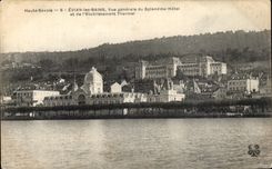 CPA Evian Les Bains View of the Splendid Hotel and the Hydropathic establishment