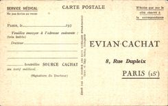 CPA Evian les Bains View of the Station