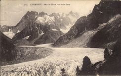 CPA Chamonix Sea of Ice seen of the Station