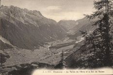 CPA Chamonix the Valley of Arve and the Collar of Balme