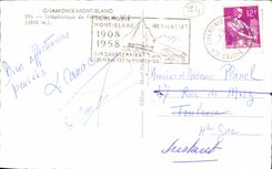 CPA Mont Curses Mont Blanc Dome Of Tasting Needle Of the South