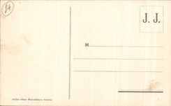 CPA the White Lake and the Chain of the Mount Blanc Seen from to the top of Flegere