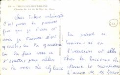 CPA Chamonix Mont Blanc Railroad of the Sea of Ice