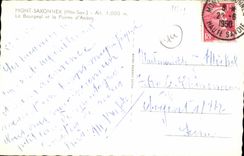 CPA Saxonnex Mount Bourgeal and the Point of Andey