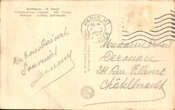 CPA Fair International Paris 1937 house Of Denmark