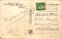 International CPA Expostition Paris 1937 Entrance Of the House Of Germany