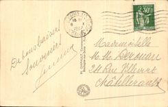 International CPA Exposition Paris 1937 Centers Regional Overall picture Eiffel Tower