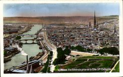 CPA Rouen View Taken Of the Dimension co Catherine