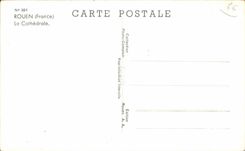 CPA Rouen the Cathedral