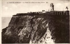 CPA Sainte Address the Point Of Heve And Two Lighthouses