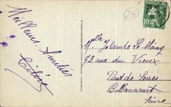 Acantilados de CPA Dieppe el St Jacques y torrecillas de la iglesia