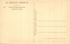 CPA Rouen Detail of Gate