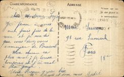 CPA Berneval en el mar el acantilado