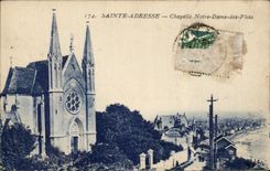 CPA Sainte Address Vault Our Lady of the Floods