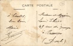 CPA Sainte Address Vault Our Lady of the Floods