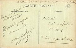 CPA Sainte Address Together of Nice Havrais