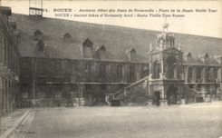 CPA Rouen Ancienne Hotel of the Dukes of Normandy Places high old woman tower