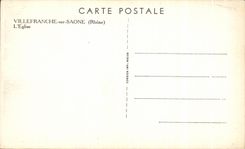 CPA Villefranche On the Saone the Church