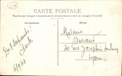 CPA Villefranche On the Saone Waste-gas main Of Notre Dame Of the Marshes