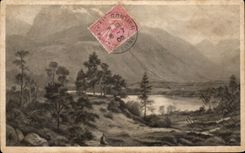 Paisaje de la fantasia de CPA