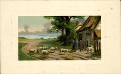 CPA Fantasy Shepherd and sheep