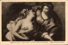 CPA Musee du Louvre Vigee Lebrun La paix ramenant l'abondance Chantereau