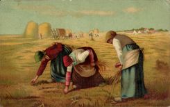 CPA Glaneuses Millet 