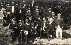 Real photo Men Folklore