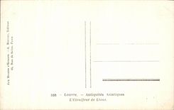 CPA Louvre the damper of Lions