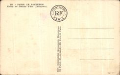 CPA Fantaisie Paris Vision de Jeanne d'arc Lenepveu