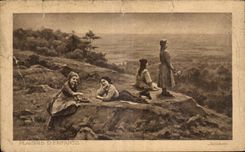 Placeres de la fantasia de CPA de ninos