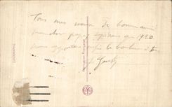 CPA Fantaisie Bonne annee