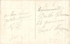 Cruz del nino y de la mujer de la fantasia de CPA