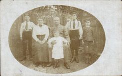 Real photo Langenberg Militaria