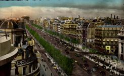 CPA Paris And Its Wonders Avenue Of the Champs Elysees