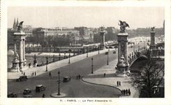 CPA Paris the Bridge Alexandre III