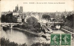 CPA Paris Ile Of the ISCED Locks Notre Dame Currency