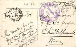 CPA Paris the Tower Saint Jacques