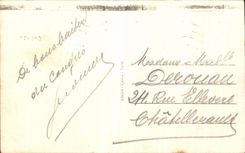 CPA Paris Notre Dame y el Seine