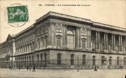 CPA Paris the Colonnade of Louvre