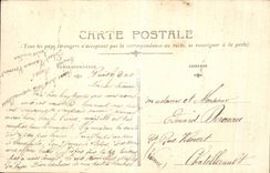 CPA Paris Janvier fevrier 1910 Les Inondations Boulevard de Grenelle