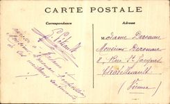 CPA Paris the Automobile Church Sainte Madeleine