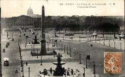 CPA Paris the Place Of the Harmony