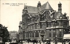 CPA Paris L'Eglise St Eustache 