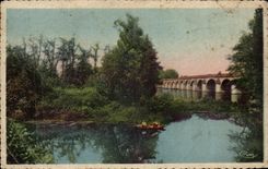 CPA Poissy Islands And the Bridge