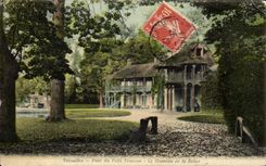 CPA Versailles Parc Du Petit Trianon Le Hameau De la Reine